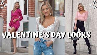 VALENTINE'S DAY TRY ON HAUL + OUTFIT IDEAS 2021 WITH FASHION NOVA