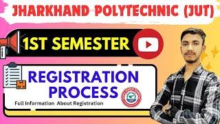 Jharkhand Polytechnic 1st sem Registration Process||JUT Diploma Registration Process By Pawan Kumar