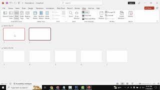 How to create Sub Section in Microsoft PowerPoint