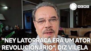 "Ney Latorraca era um ator revolucionário", diz Diogo Vilela sobre comediante