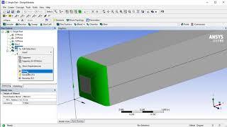 Design Modeler basic tutorial 14 _ Thin/Surface, blend and chamfer options