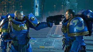 Space Marine 2 - Titus Betrayal Scene 4K 2024