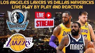 *LIVE* | Los Angeles Lakers Vs Dallas Mavericks  Live Play By Play & Reaction #nba