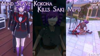 Mind Slave Kokona Kills Saki Miyu // YANDERE SIMULATOR 202X