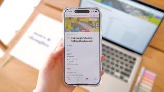 Organizing My Entire Life On This One App - My Notion Tour 2024