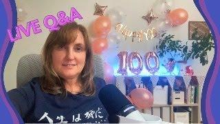 LIVE: 100K Subscribers Celebration  + Your Questions Answered
