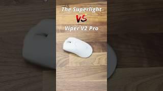 Logitech Superlight VS Razer Viper V2 Pro #logitechsuperlight  #razerviperv2pro #shorts