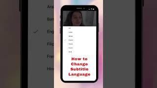 How to change youtube subtitle language