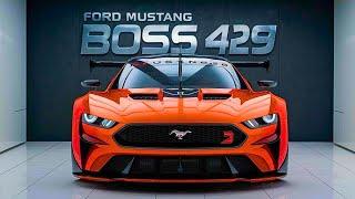 NEW 2025 Ford Mustang Boss 429 Officially Revealed - FIRST LOOK!