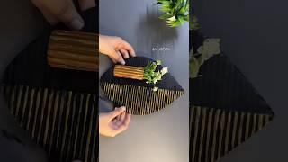 DIY Cardboard Flower Vase for room decor #shorts #ytshorts #trending #diy #walldecor #homedecor