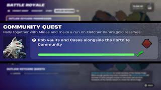 How to EASILY Rob vaults and Cases alongside the Fortnite Community locations Quest!