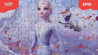 Frozen 2 - Elsa and Olaf - Disney animated puzzles for kids | GLIMIGO