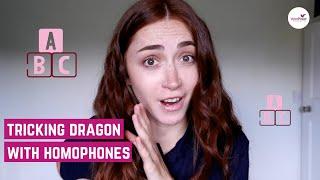 Tricking Dragon with Homophones  Can Speech Recognition Detect Them?