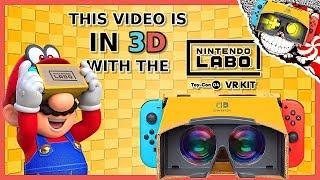 See 3D history with Nintendo Labo VR kit goggles.  Switch compatible 3D videos and pictures.