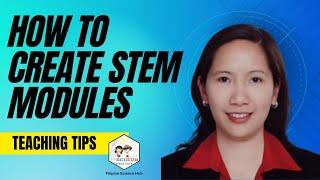 FUSE-PNU-FilSciHub STEM Teacher Training: How to Create Modules