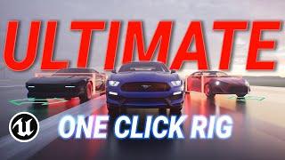 ULTIMATE ONE CLICK CAR CONTROL RIG - Unreal Engine 5.4