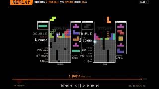 [TETR.IO] 42 Spike in 3.2 seconds (played by VinceHD)