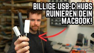 Wie billige USB C Hubs dein MacBook beschädigen können!