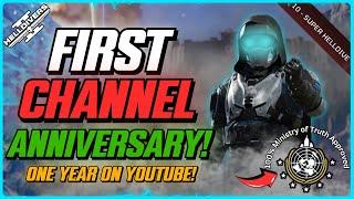 One Year Channel Anniversary Celebration & Helldivers 2 Viewer Games