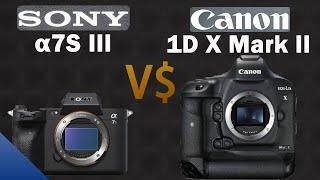 Sony a7S III vs Canon EOS-1D X Mark II