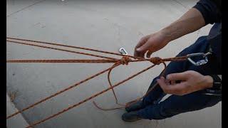 Three-Point Anchors: Load Sharing Bowline