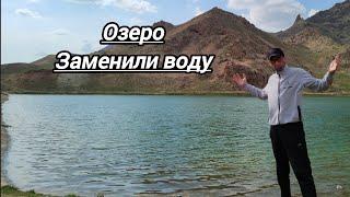 Озеро заменили воду и чистая вода в Истиклоле (Табошар) моя родина родная 2023г.апрел. #табошар