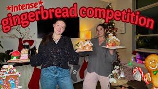 ANNUAL GINGERBREAD HOUSE COMPETITION  vlogmas day 5