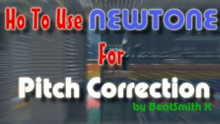 Manual Pitch correction  with NEWTONE in flstudio