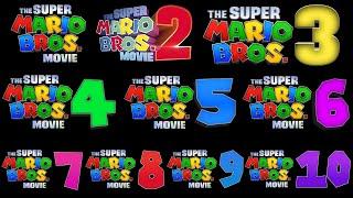 Todas las Películas de Super Mario Bros. (Desde la Película 1 al 10)