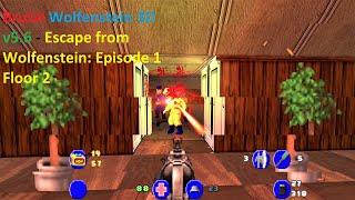 Brutal Wolfenstein 3D V5.6 Episode 1 Level 2 [100% EVERYTHING] - All Secrets / 2k 1440p 60 FPS /