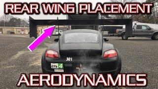 What Does Rear Wing Placement do for Aerodynamics?