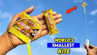 5 star chocolate smallest kite , flying worlds smallest kite