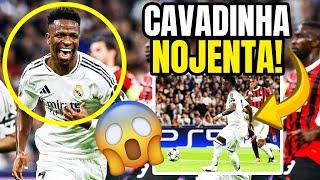  VINI JR. Faz GOL ABSURDO de CAVADINHA!  O Melhor Jogador do Mundo em Ação?