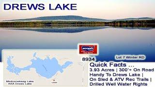 Cheap Priced Land In Maine | Low Cost Vacation Real Estate MOOERS REALTY #8934