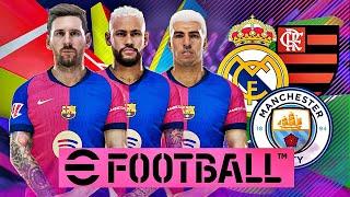 EFOOTBALL 2025 SEGUE VOANDO! NOVIDADES! NOVOS TIMES, NOVAS LICENÇAS, TRIO MSN!