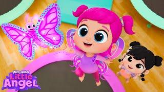 Fly Like a Butterfly - Gymnastics Fun! |  Little Angel Kids Songs & Nursery Rhymes