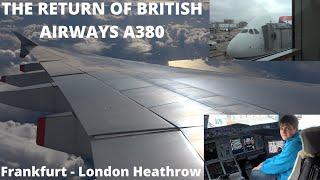 The Return of The British Airways Superjumbo | FULL REVIEW and TOUR of the Airbus A380 | FRA-LHR