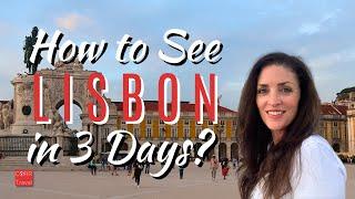 How to Spend 3 Days in Lisbon?  Watch My Solo Trip to Lisbon Portugal