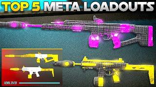 WARZONE TOP 5 META LOADOUTS YOU MUST USE! (Warzone Best Class Setups)