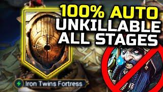 Unkillable Iron Twins Fortress All Stages (No Geomancer Needed) | Test Server