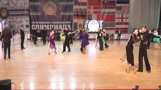 Вальс Победы. Юниоры-1 10 dance, 1/8 финала, румба