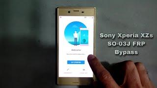 Sony Xperia XZs SO-03J FRP Bypass Without PC Unlock