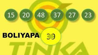 RESULTADOS TINKA DEL MIÉRCOLES 09 DE OCTUBRE DEL 2024 /LOTERÍA DE PERÚ