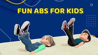 SUPER FUN ABS EXERCISES FOR KIDS