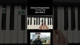 Aristocrat Morgenshtern on piano  tutorial