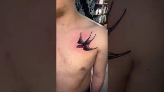 Traditional swallow by Curtis Paskin! | Magnum Tattoo Supplies