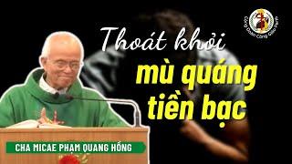 Cảnh báo: thoát khỏi mù quáng về tiền bạc  Cha Phạm Quang Hồng