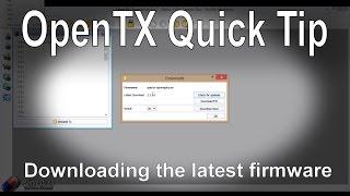 OpenTX Quick Tip: Download latest OpenTX firmware from Companion