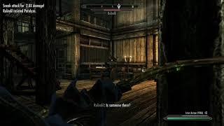 Skyrim - Thalmor embassy - Diplomatic immunity stealth run (undetected + save Malborn)