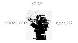 error sans??? showcase | Roblox | undertale : bone line |